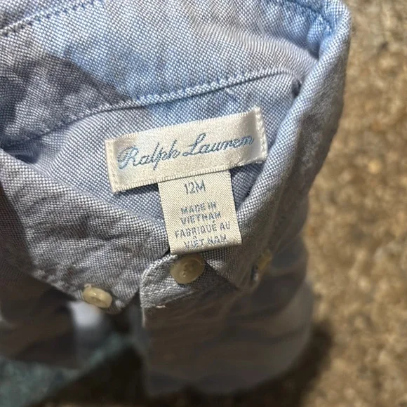 Ralph Lauren Baby Polo Button-Down Shirt - Picture 5 of 5